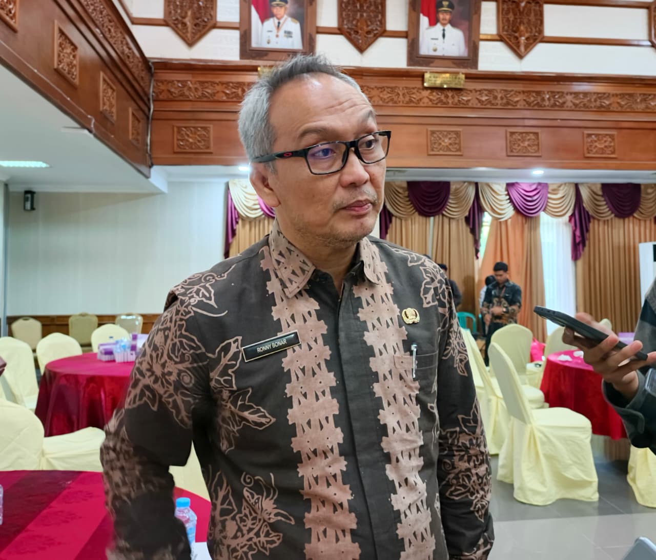 Kepala Diskominfo Staper Kutim, Ronny Bonar. (JUFRIADI/KP)