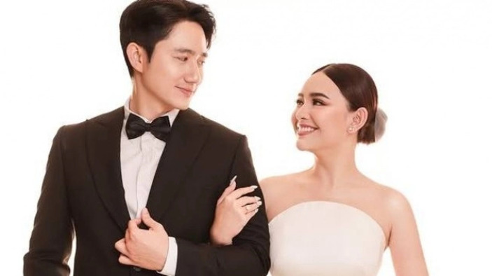 Amanda Manopo dan Kenny Austin resmi menikah.