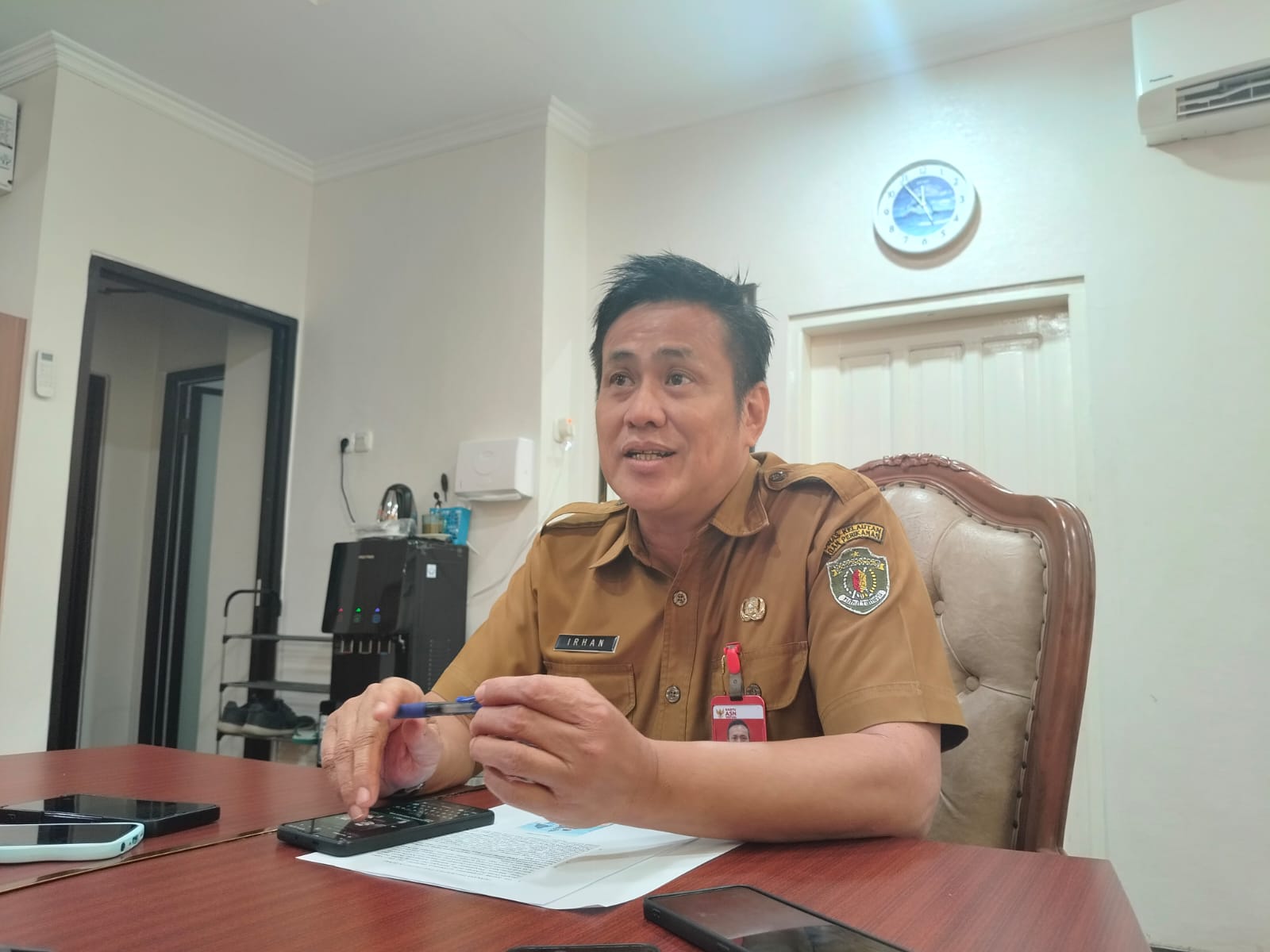 Kepala Dinas Kelautan dan Perikanan Kaltim, Irhan Hukmaidy. (DOK/KP)