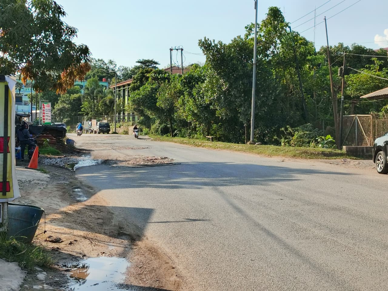 Jalan Poros Sangatta-Rantau Pulung, Kutim