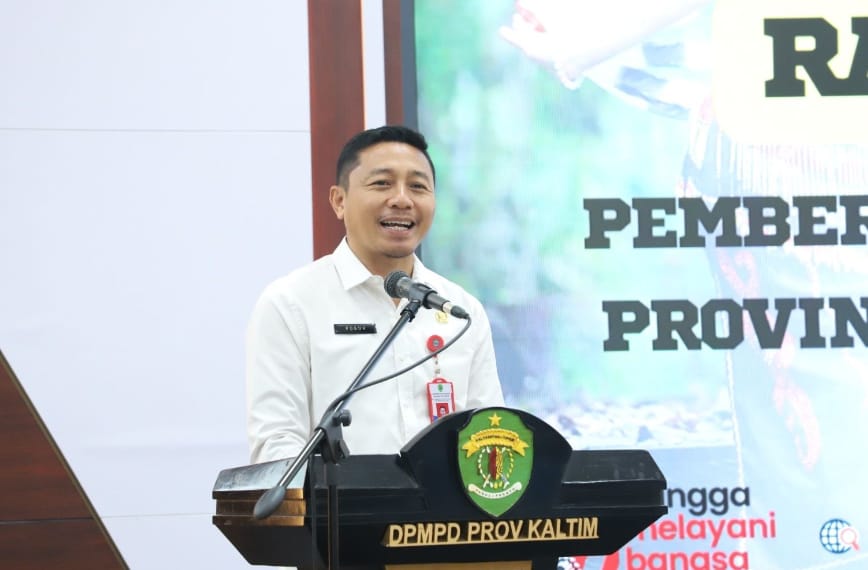 Kepala Dinas Pemberdayaan Masyarakat dan Pemerintahan Desa (DPMPD) Kaltim, Puguh Harjanto.