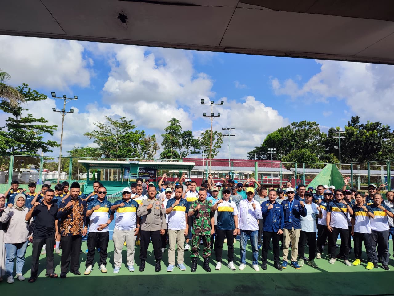 Turnamen tenis Bupati Paser Open 2025 yang diikuti berbagai provinsi di Indonesia dibuka Kamis, 16 Oktober 2025.  &nbsp;