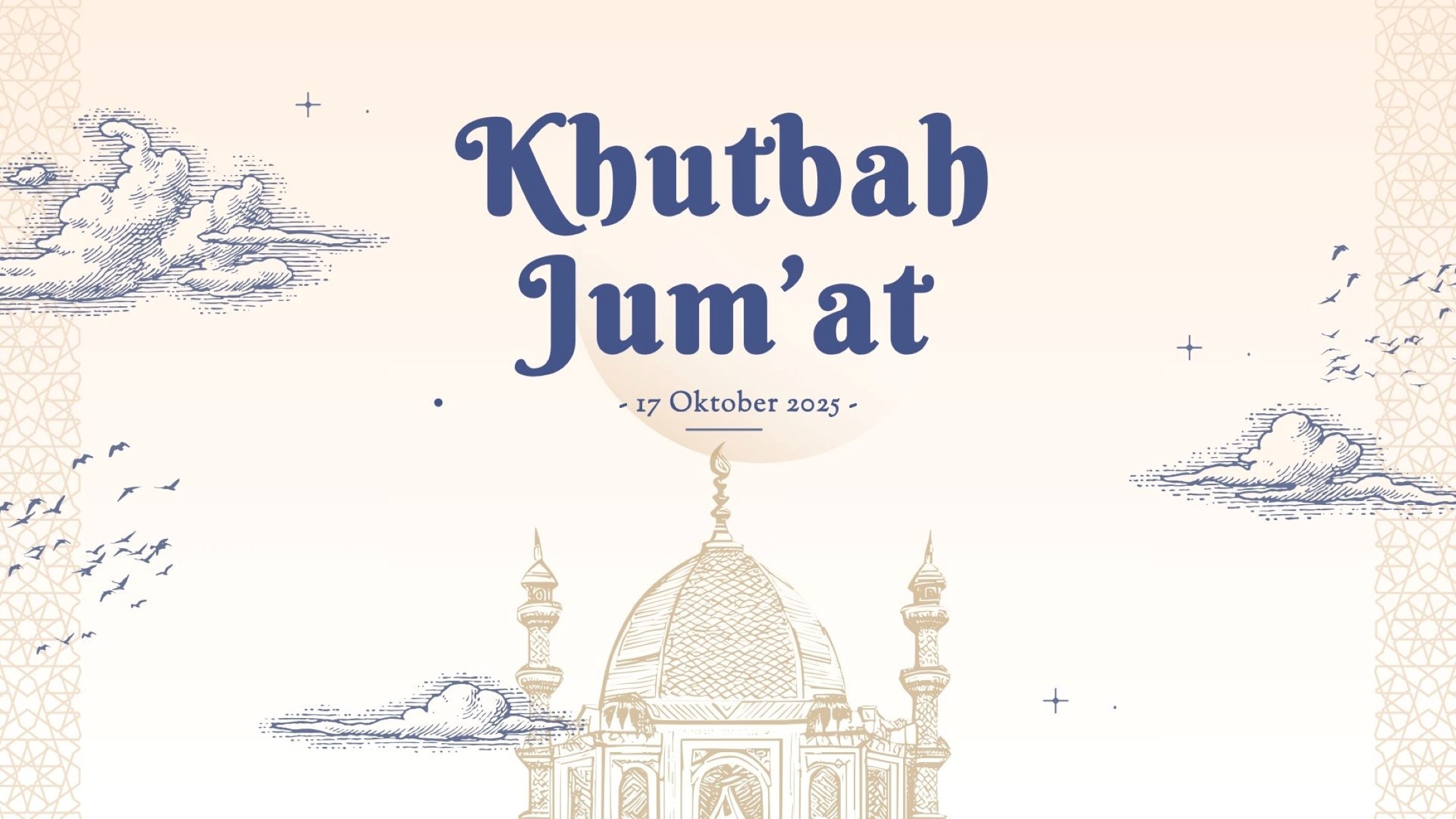 Teks Khutbah Jumat 17 Oktober 2025.