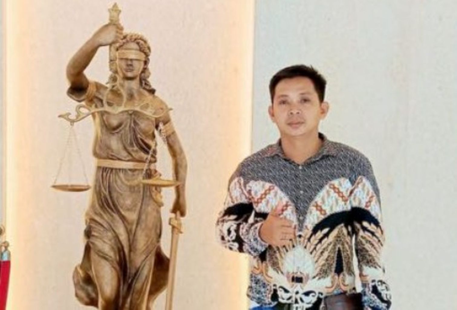 Kuasa Hukum Irawan Heru Suryanto, Ramadi.  &nbsp;