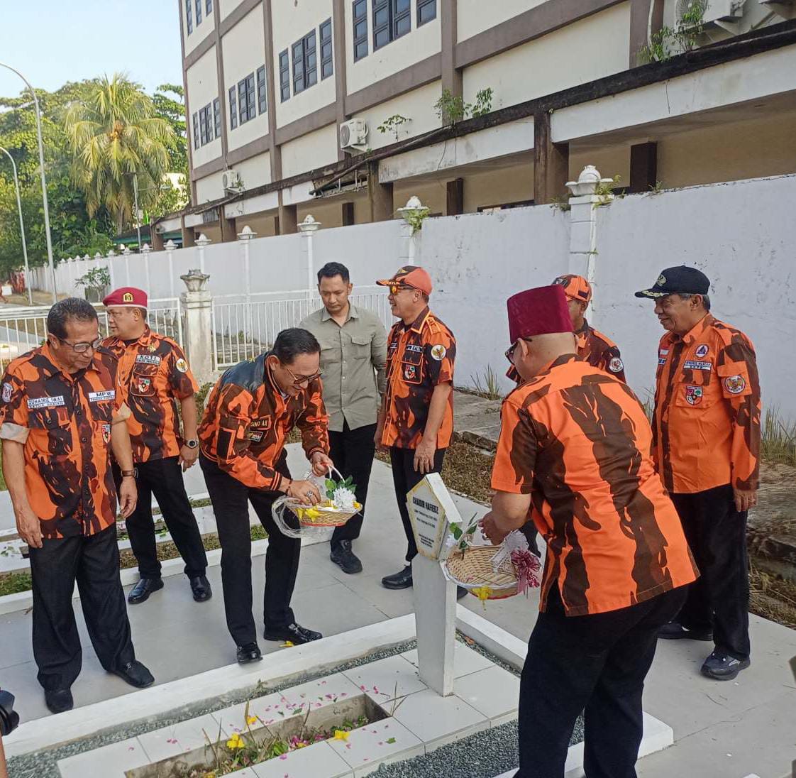 Rayakan 66 Tahun Pemuda Pancasila.