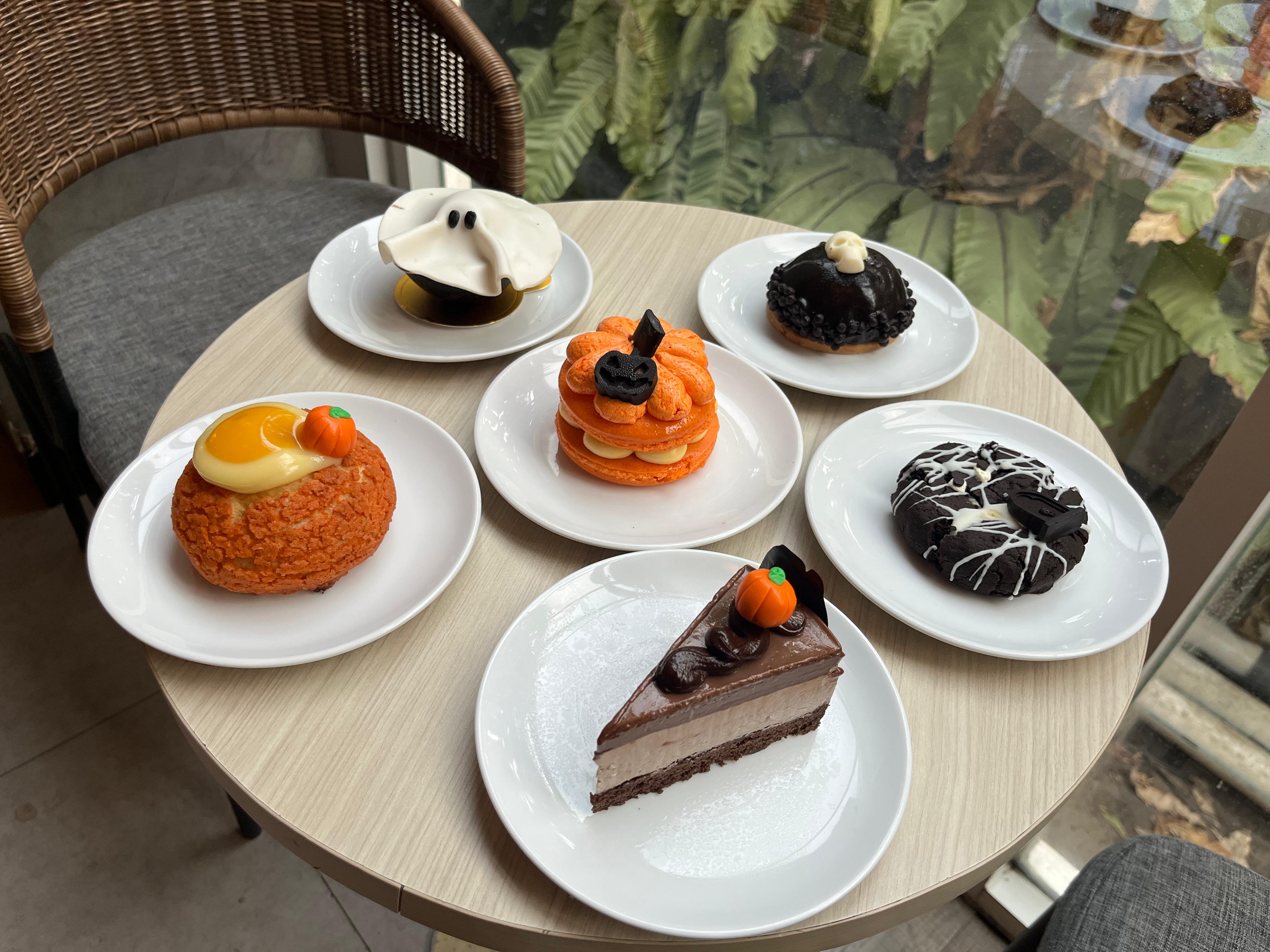 DESSERT SPESIAL: Ada enam pilihan dessert spesial yang ditawarkan Coffee & Co Ibis Samarinda dalam menyambut perayaan Halloween.