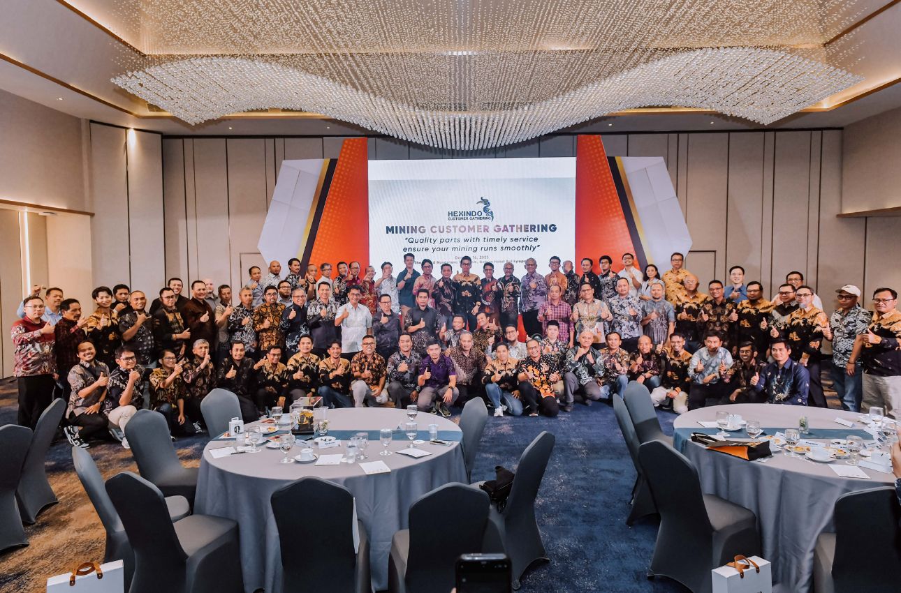 JAGA KOMITMEN: Customer Gathering 2025 momentum strategis bagi Hexindo untuk memperkuat hubungan kemitraan dengan para pelanggan memperkenalkan berbagai inovasi produk dan layanan purnajual unggulan.