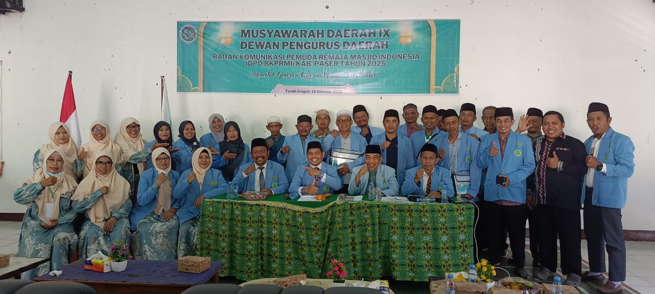 Musda IX DPD BKPMRI Paser memilih Kasrani Latief sebagai Ketua BKPMRI Paser, Jum