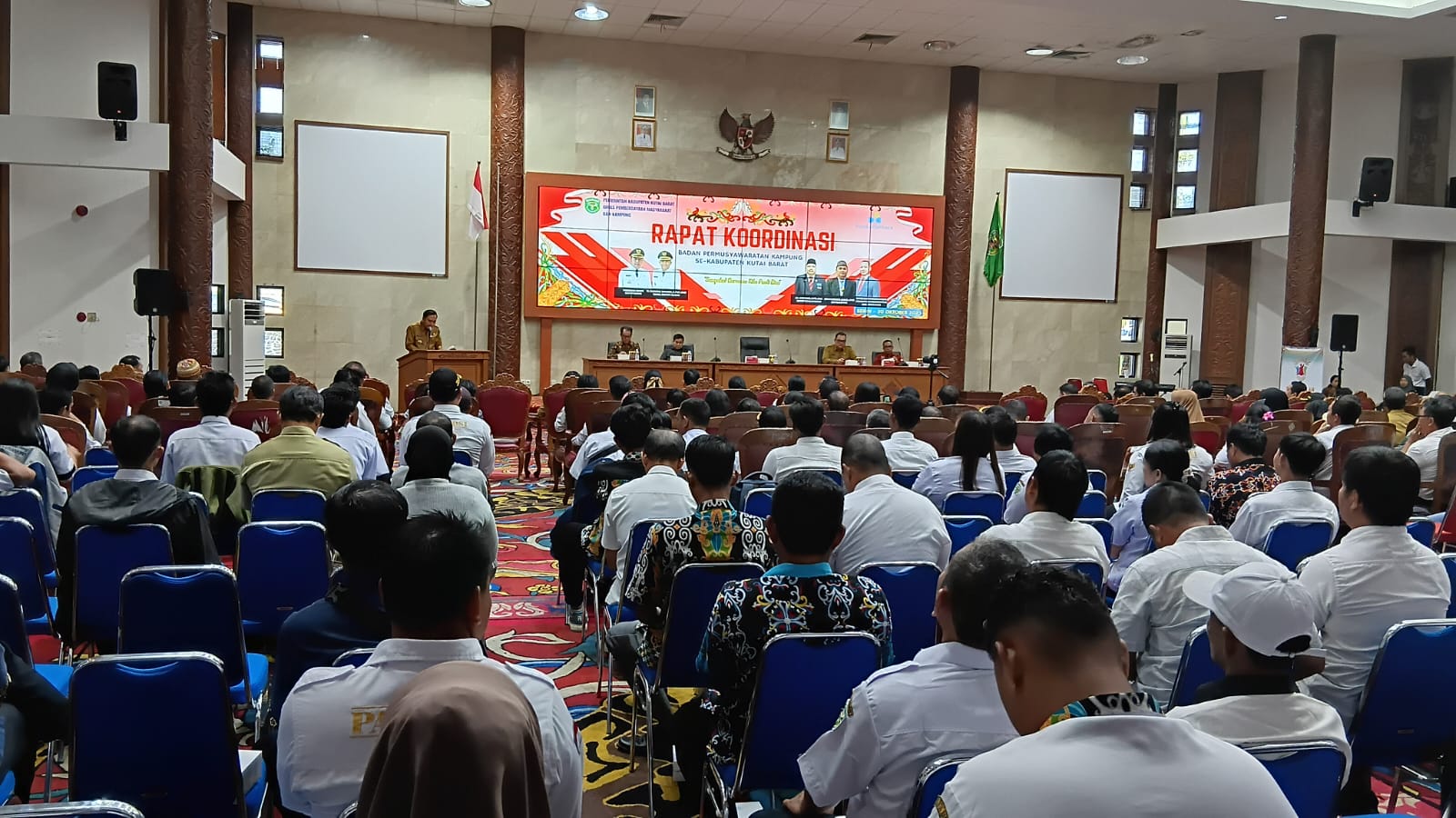 Rakor Badan Permusyawaratan Kampung se-Kubar.
