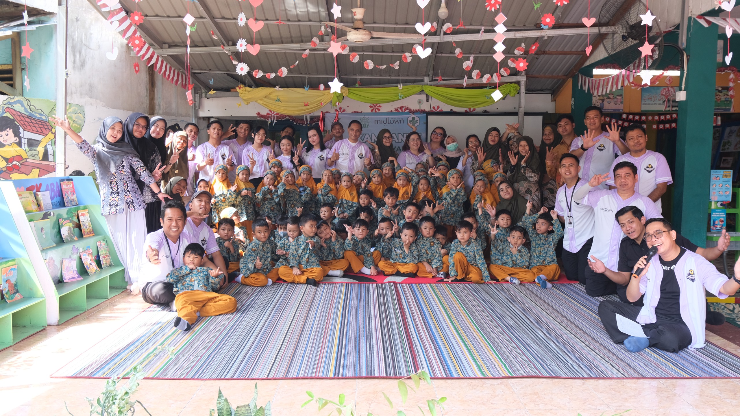 Midtown Hotel Samarinda gelar kegiatan Corporate Social Responsibility (CSR) bertajuk &ldquo;Kampanye Cuci Tangan yang Benar.&rdquo;