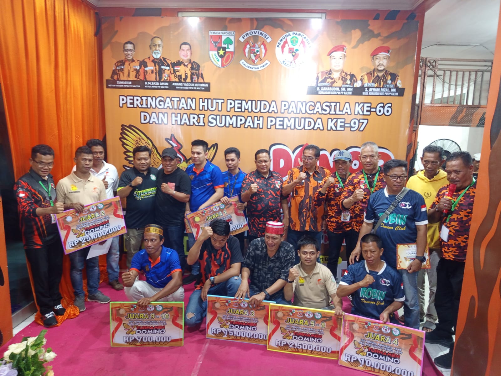 Peringatan HUT ke-66 Pemuda Pancasila serta momentum menyambut Hari Sumpah Pemuda ke-97.