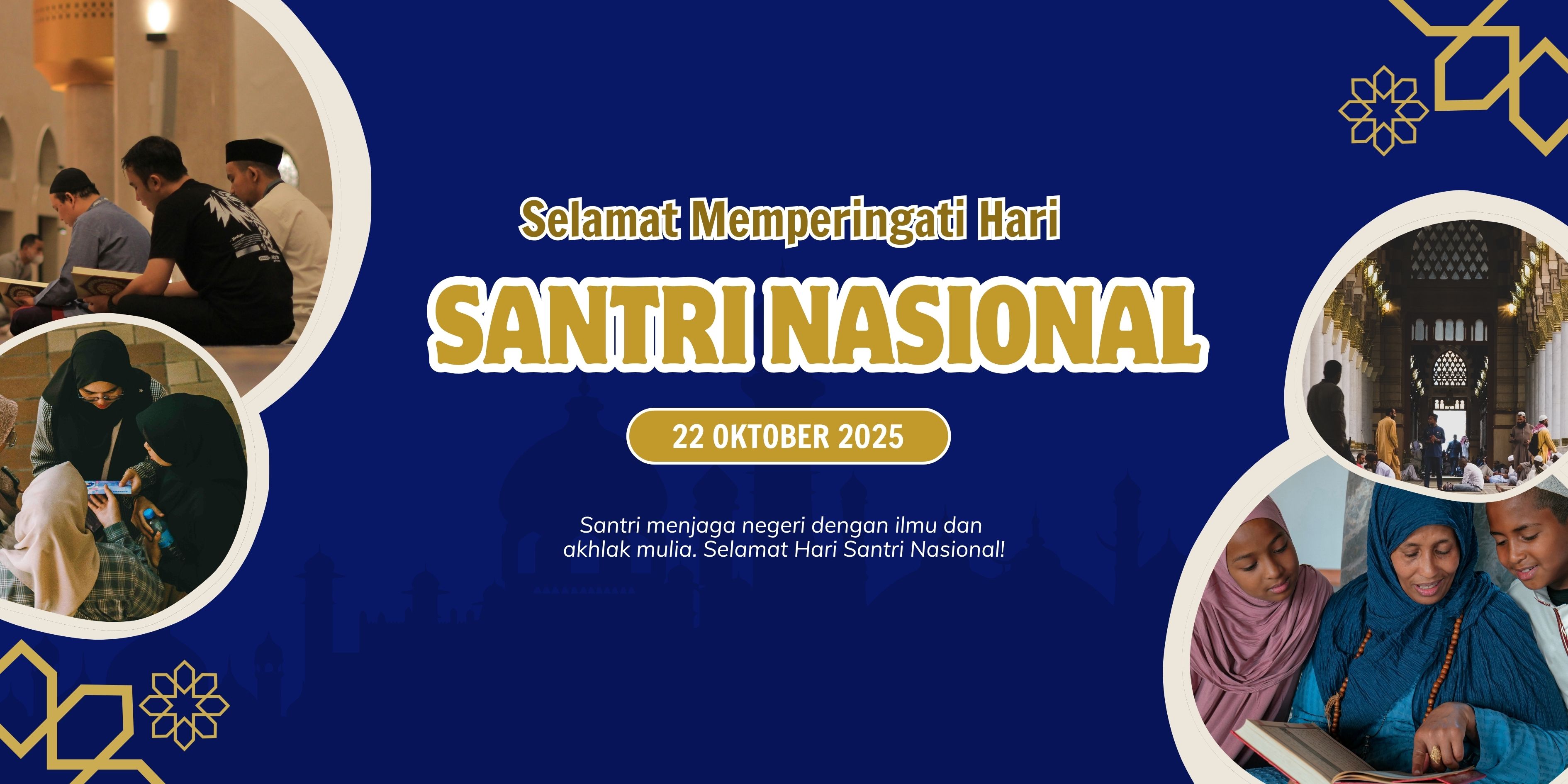 Ucapan Hari Santri Nasional 2025.