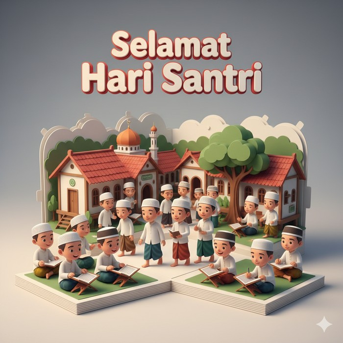 Peringatan Hari Santri Nasional 2025.