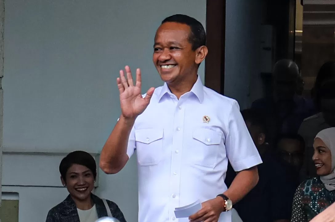 Menteri Energi dan Sumber Daya Mineral (ESDM) Bahlil Lahadalia yang juga ketum Golkar.