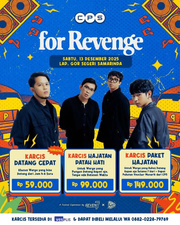 Konser For Revenge di Festival CPS, Samarinda.