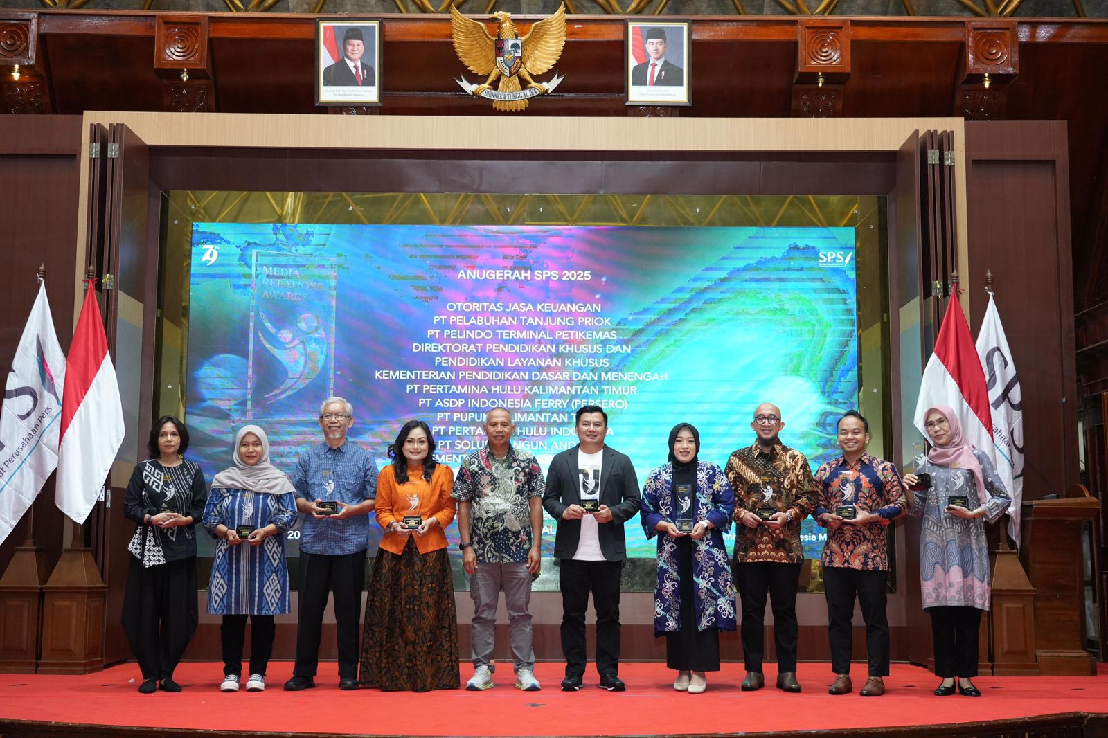ANUGERAH: Tahun ini, PHI meraih empat anugerah penghargaan sekaligus pada MRA 2025 SPS di Banda Aceh.