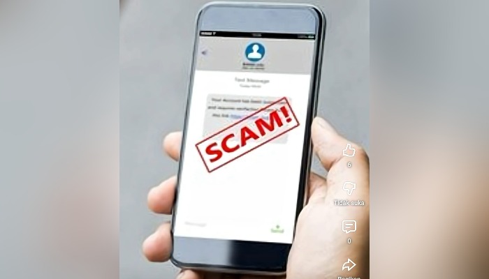 Ilustrasi. Penipuan bansos 2025 melalui WhatsApp