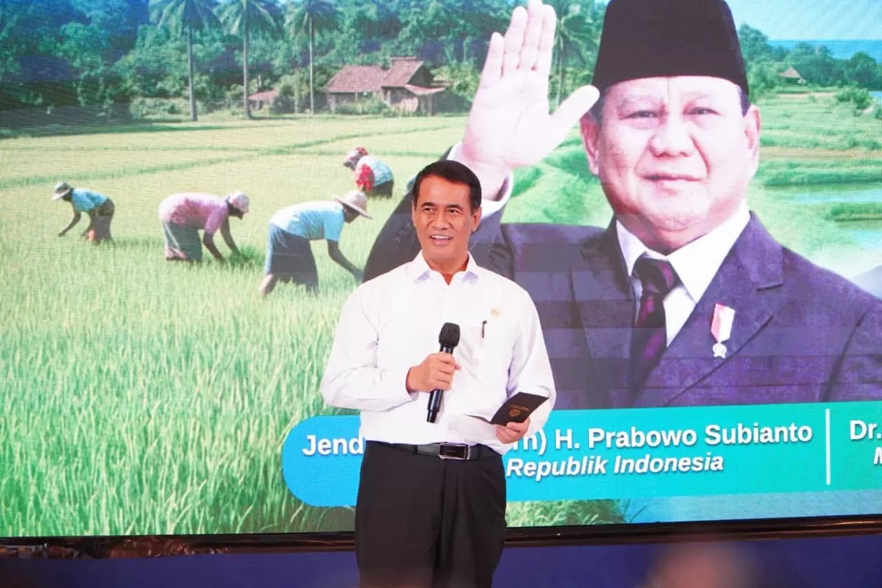 Menteri Pertanian sekaligus Kepala Badan Pangan Nasional Andi Amran Sulaiman.