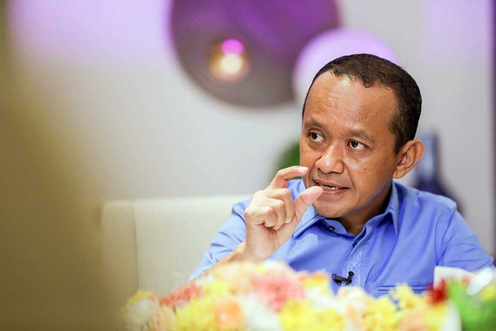 Menteri Investasi Bahlil Lahadalia.