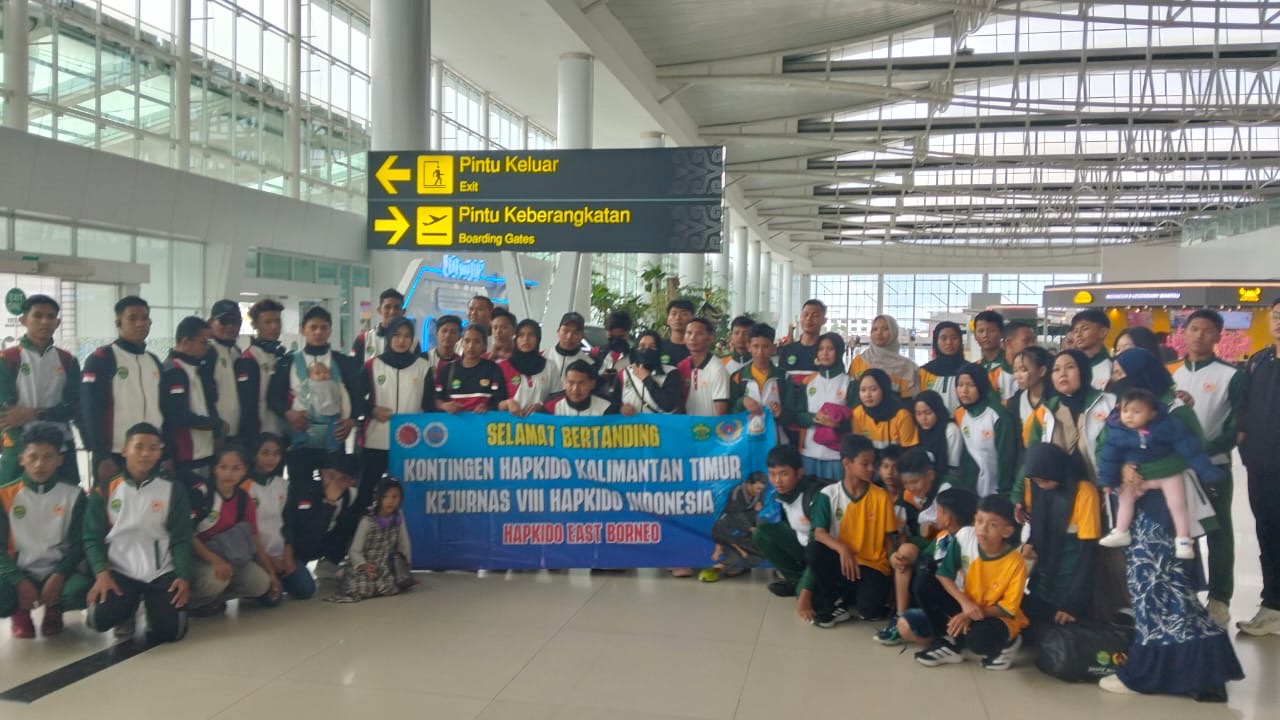 BIDIK: Tim hapkido Kaltim mulai melakoni kompetisi kejurnas di Surabaya.