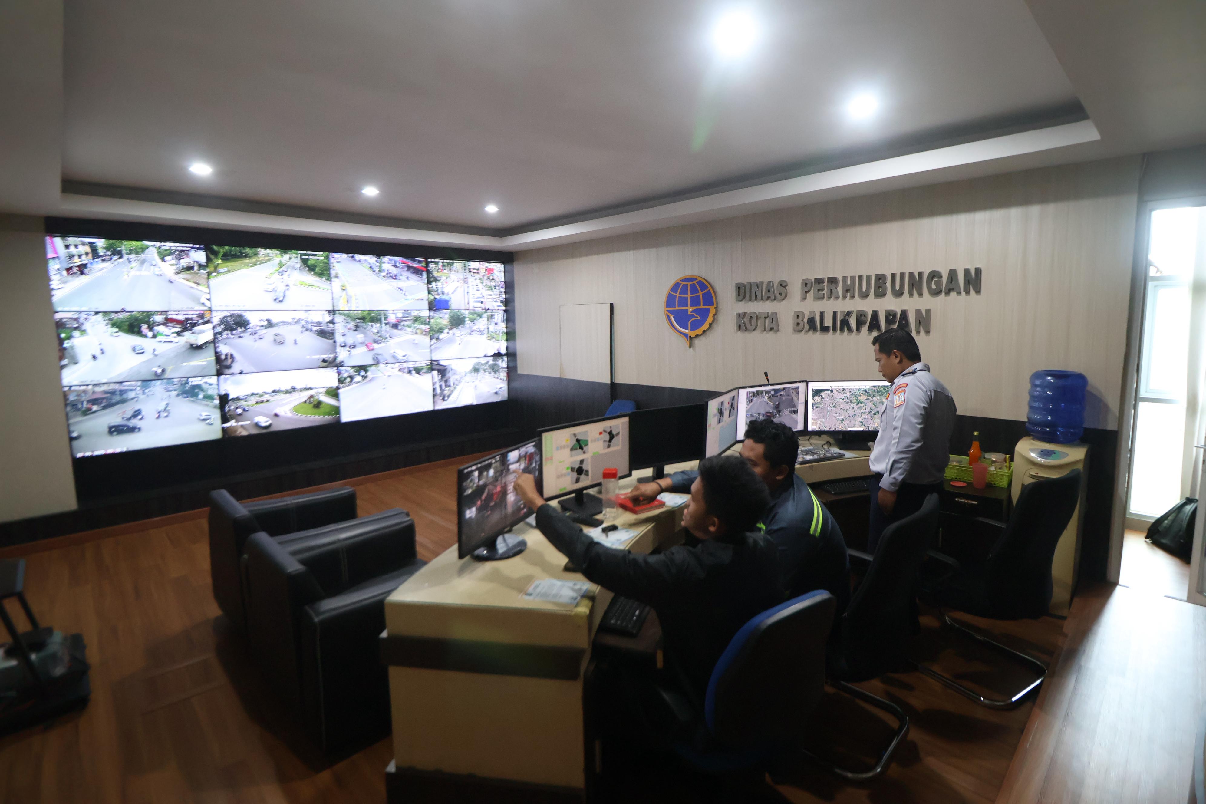 Fasilitas TMC Dinas Perhubungan akan berubah menjadi Balikpapan Connectivity (B-Connect). (ANGGI PRADITHA/KP)