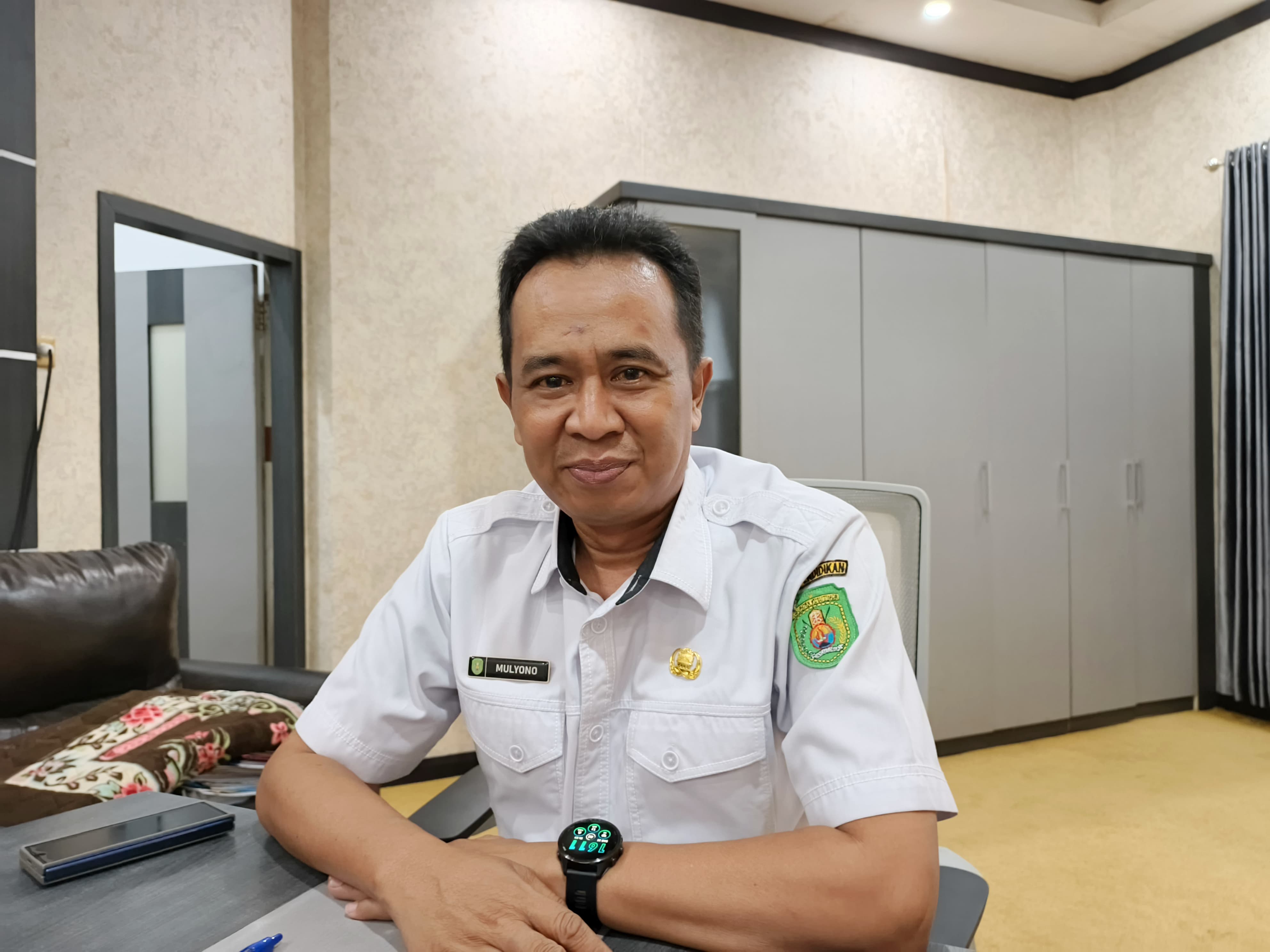 Kepala Disdikbud Kutim, Mulyono. (JUFRIADI/KP)