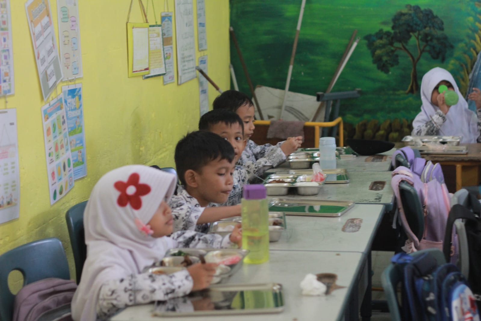 Pelajar mulai dari jenjang PAUD hingga SMP di Kecamatan Babulu bakal segera menikmati program MBG.