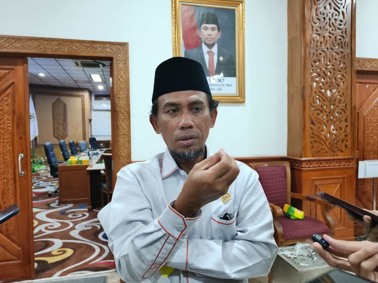 Ketua DPRD Kutim, Jimmi. (JUFRIADI/KP)