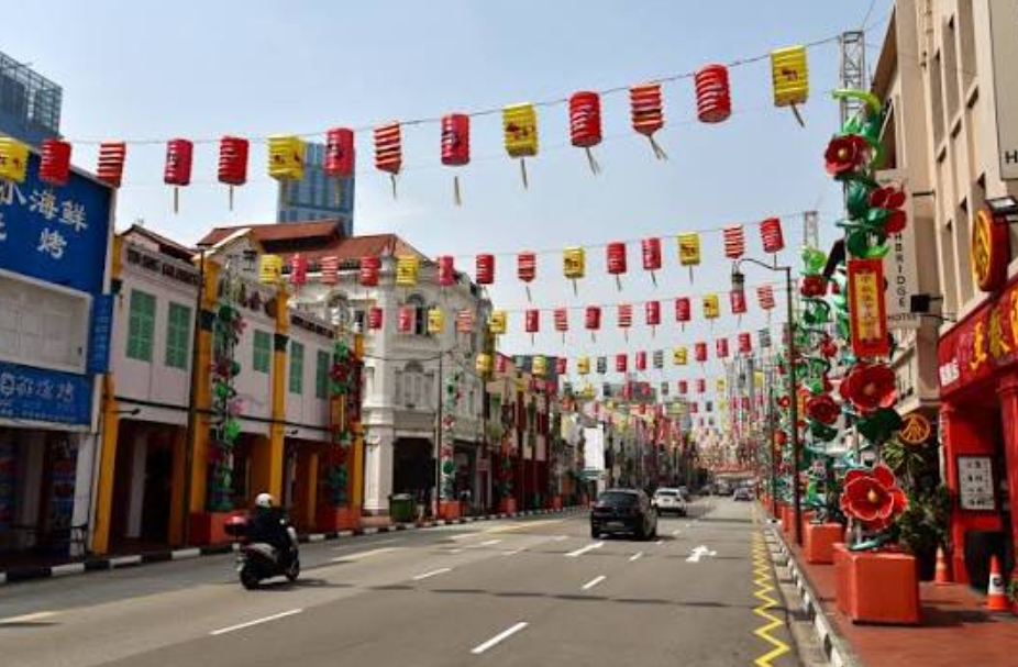 Kawasan South Bridge Road, Singapura, tempat terjadi pembunuhan WNI Nurdia Rahmah Rery. (FOTO: IST)