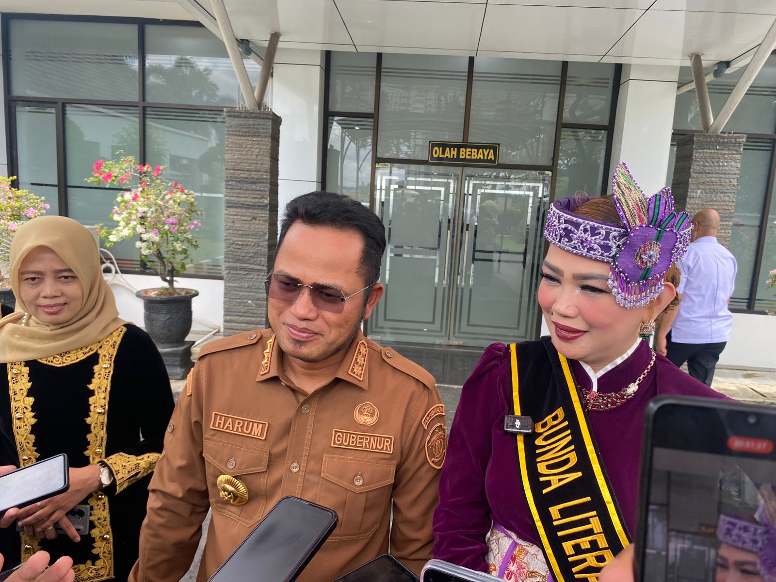 GAUNGKAN: Gubernur Kaltim Rudy Mas
