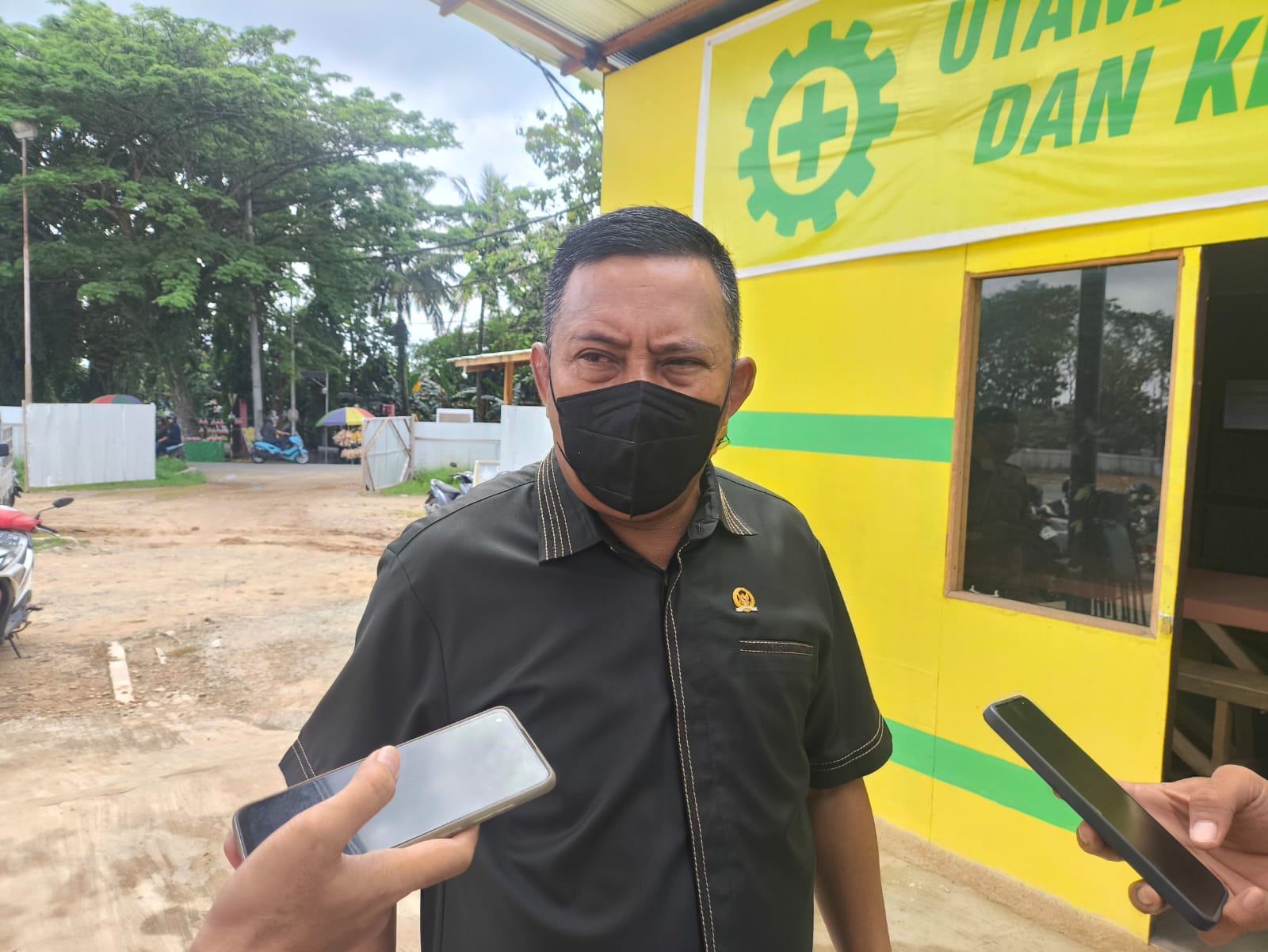 Bendahara DPD Partai NasDem Bontang, Muhammad Sahib.  &nbsp;