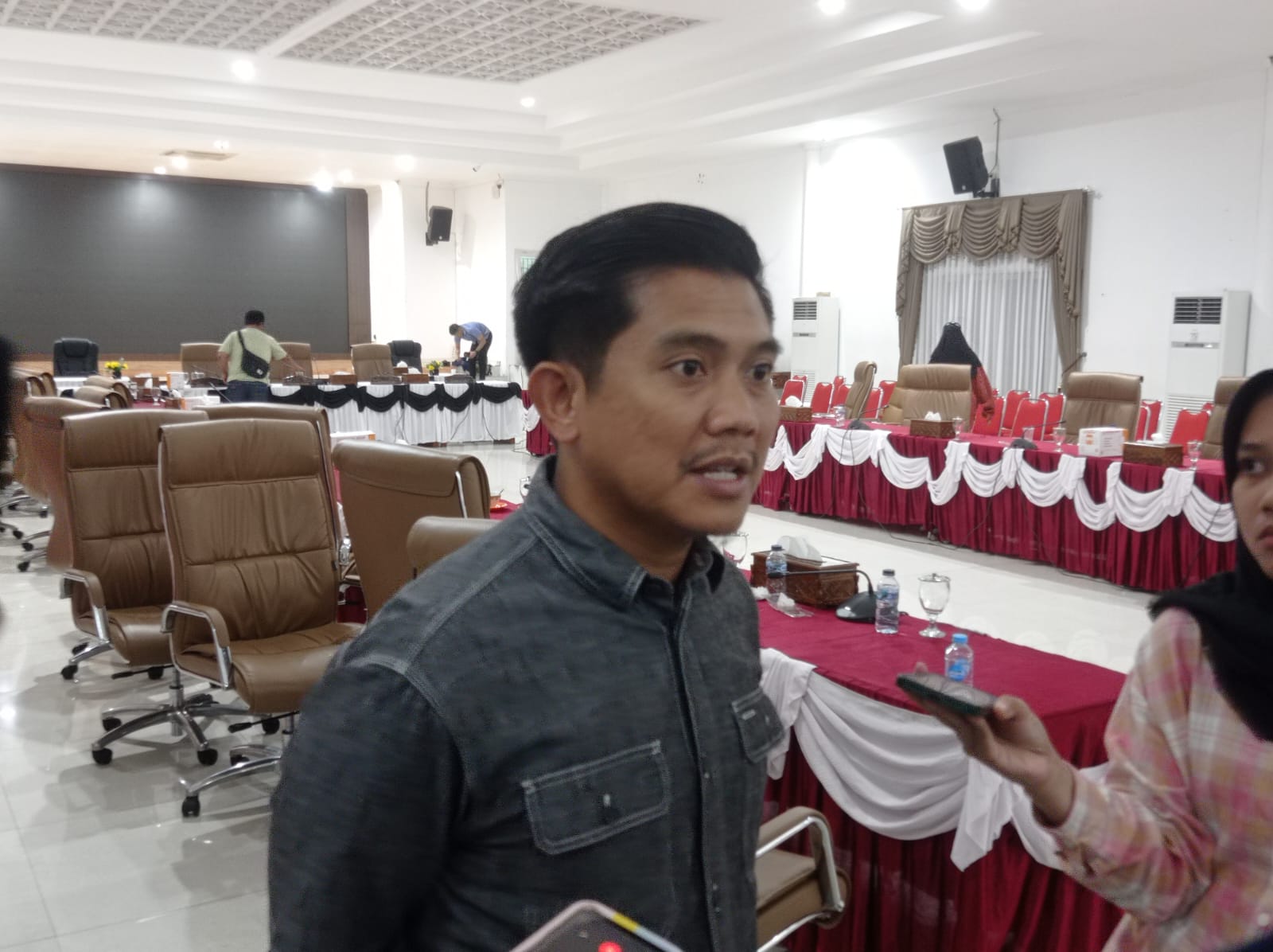 Ketua Askot PSSI Bontang Andi Faizal Sofyan Hasdam.