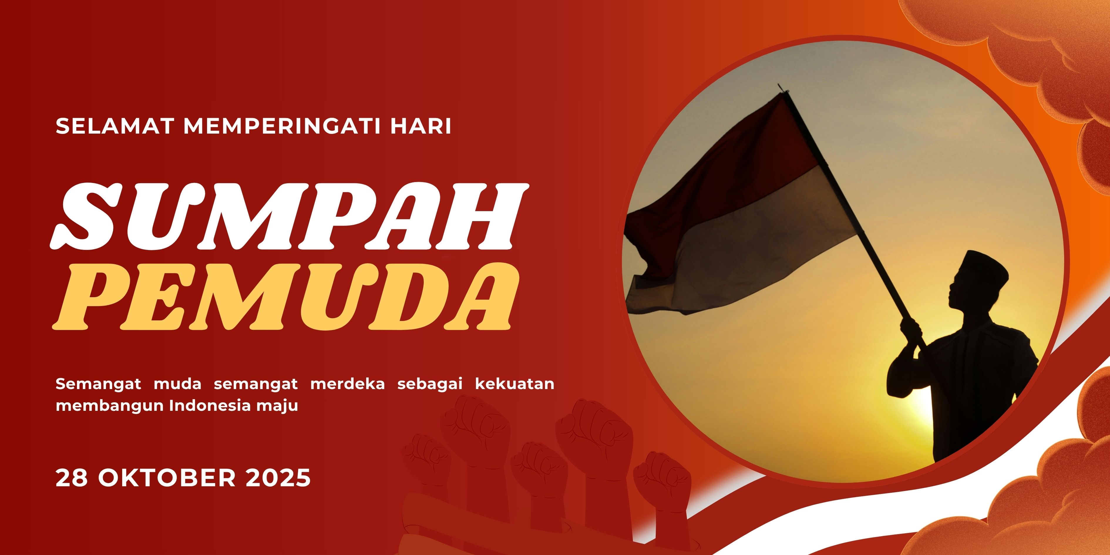 Ucapan Hari Sumpah Pemuda 2025.