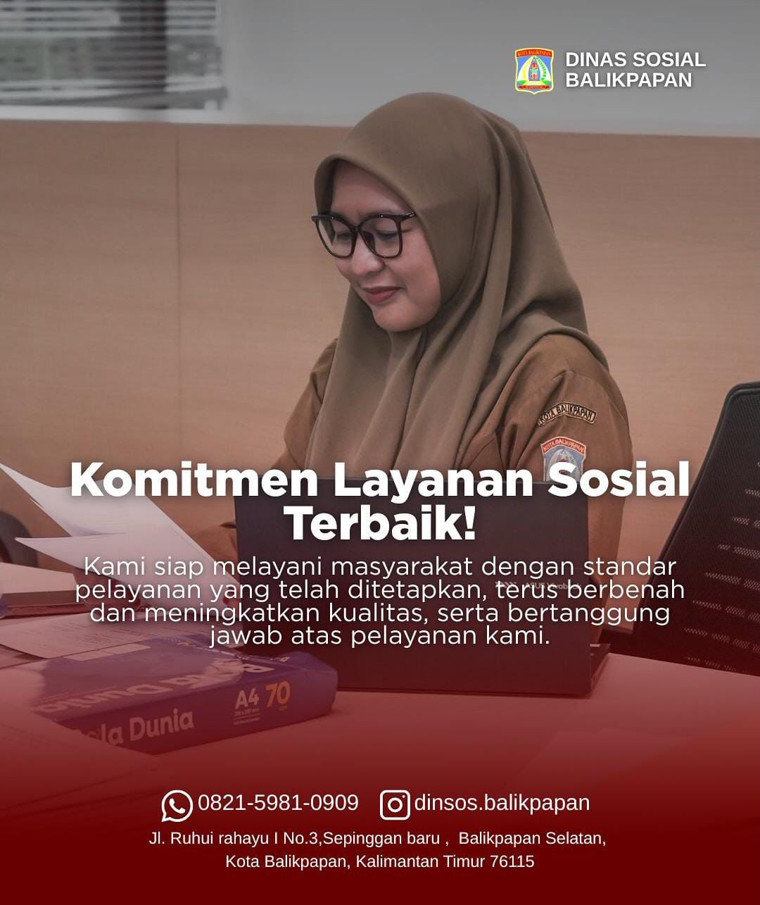 Layanan Dinas Sosial Balikpapan