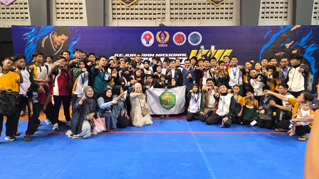 SUKSES: Tim hapkido Kaltim berhasil membawa pulang 29 medali dari Kejurnas Hapkido di Surabaya.