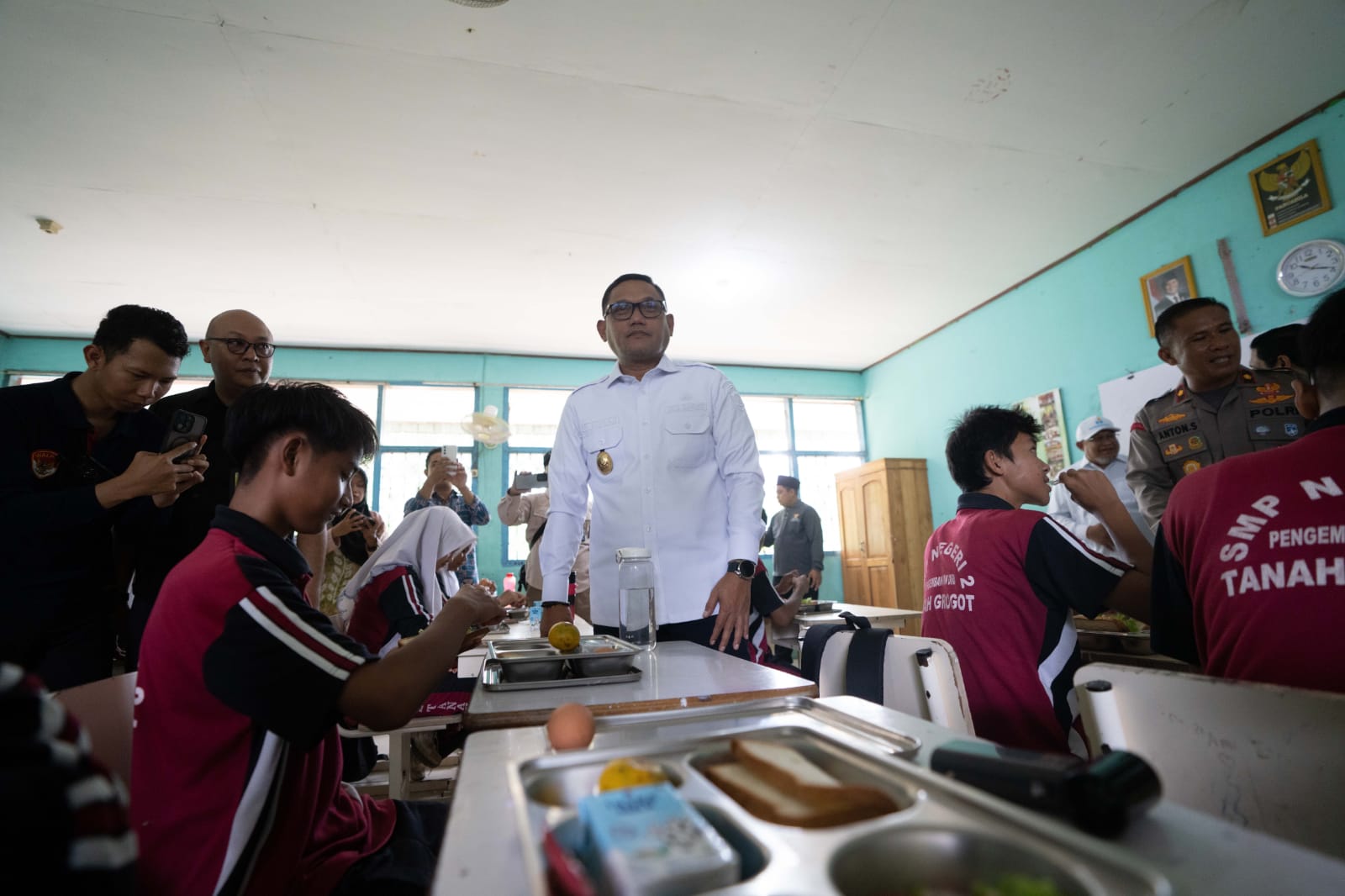 KETAT: Program Makanan Bergizi Gratis (MBG) diperketat Dinas Kesehatan Paser pengawasannya agar tidak terjadi keracunan.