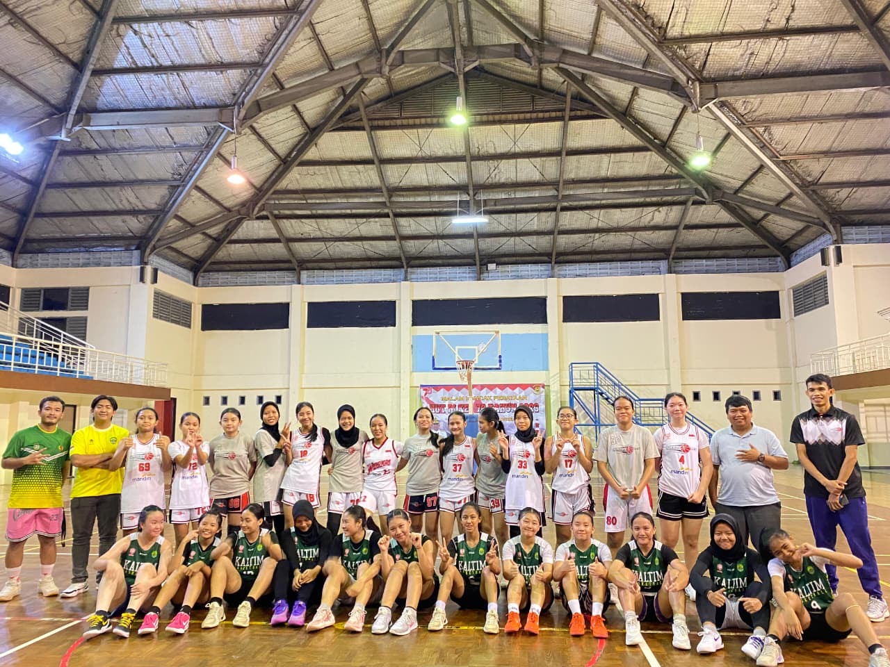 Tim basket pelajar putri Kaltim mantap menatap Popnas 2025 Jakarta.