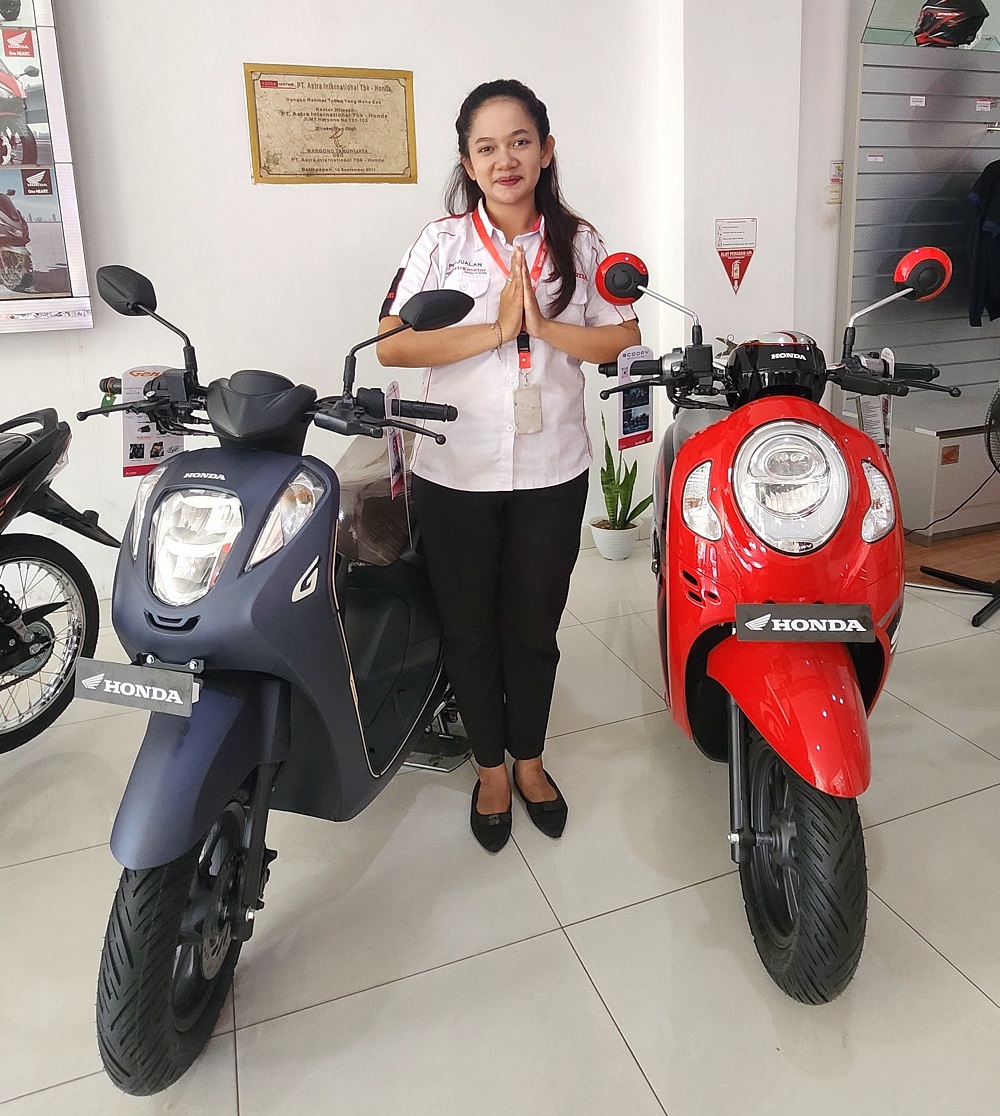 DIMINATI GENERASI MUDA: New Honda Genio dibekali mesin 110 cc SOHC eSP dengan teknologi PGM-FI, fitur ACG starter dan Idling Stop System.