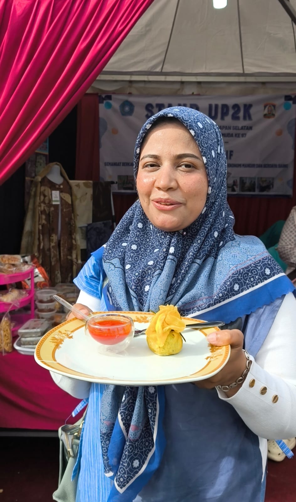 Ketua TP-PKK Kecamatan Balikpapan Selatan dan Bunda Paud Kecamatan Balikpapan Selatan Nabila Hakim.  &nbsp;