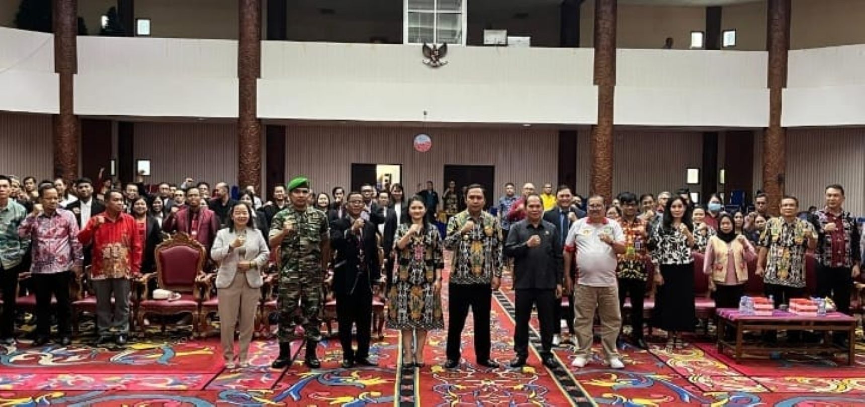 Pelantikan LPPD kecamatan se-Kabupaten Kutai Barat.  &nbsp;