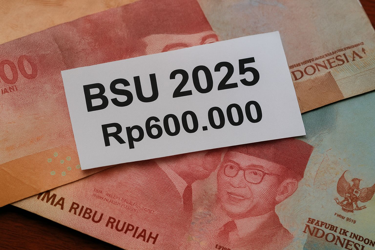 Ilustrasi BSU 2025 yang cair November