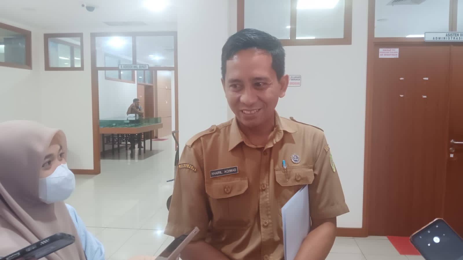 Kabid Perumahan, Permukiman dan Pertamanan Disperkimtan PPU, Khairil Achmad.