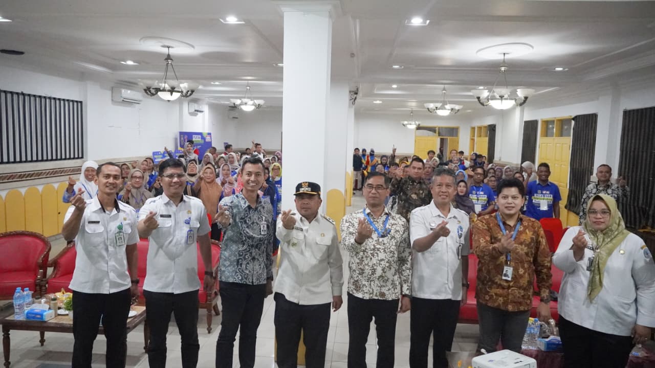 SINERGI: Pelatihan Kewirausahaan Mandiri UMKM Bontang menjadi wujud sinergi antara Indomaret dan Pemkot Bontang.