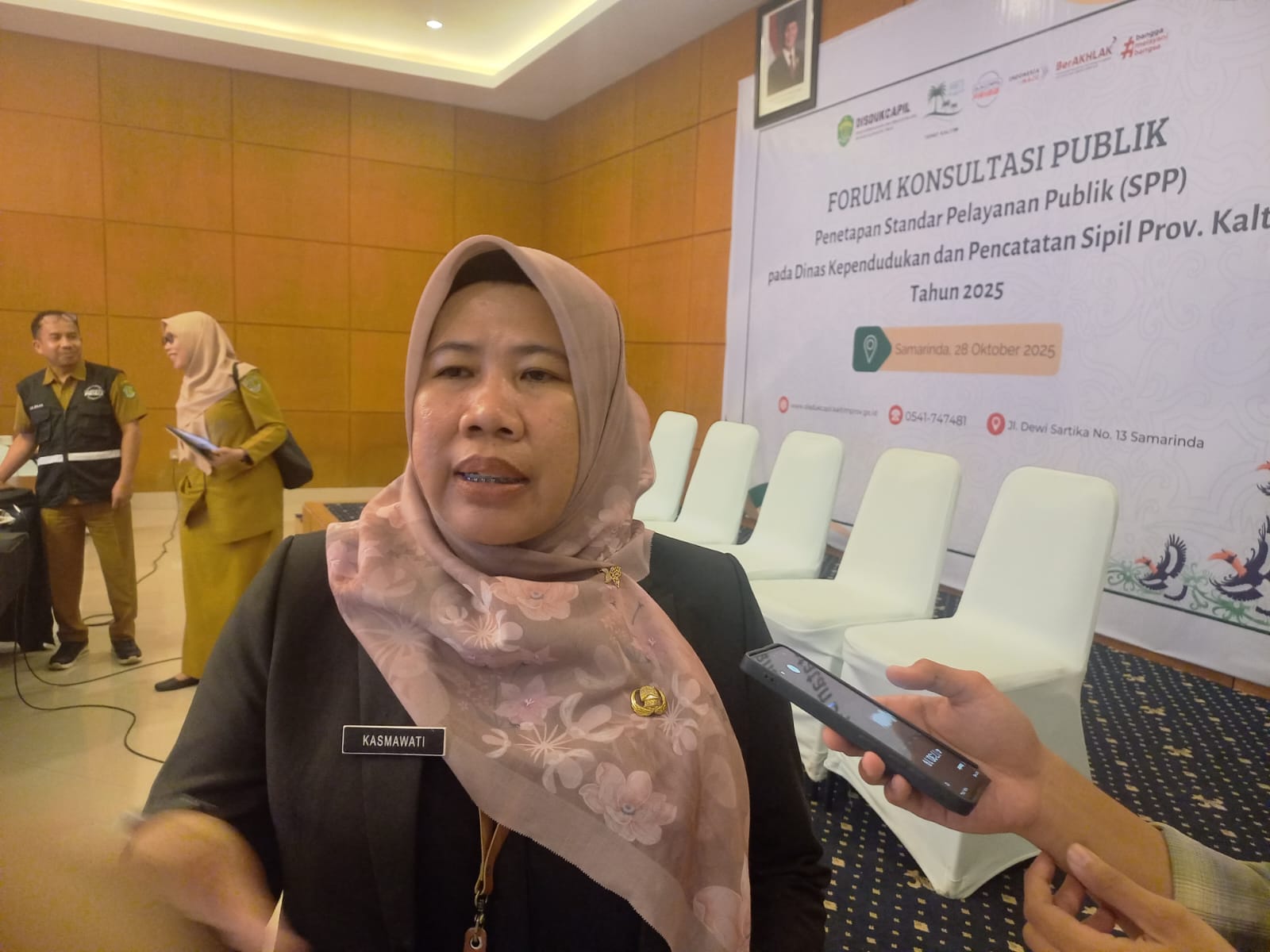 Kepala Disdukcapil Kaltim-Kasmawati&nbsp;