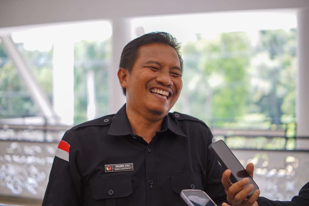Ketua Bawaslu Mahulu, Saaludin.