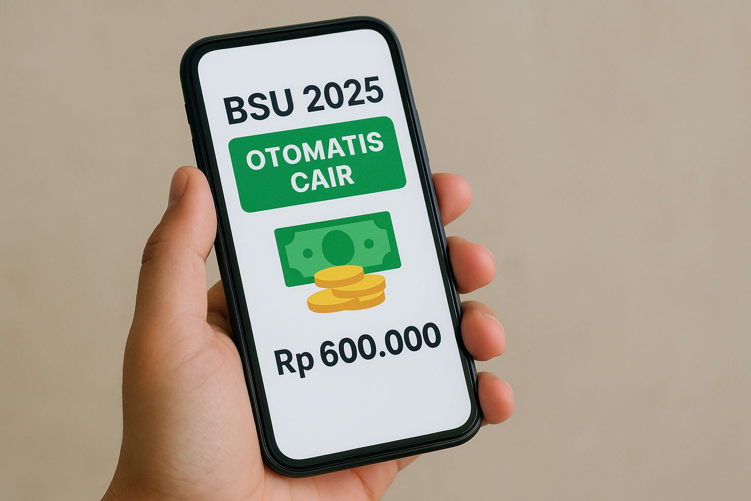 Ilustrasi pencairan BSU 2025 melalui rekening masing-masing pekerja.
