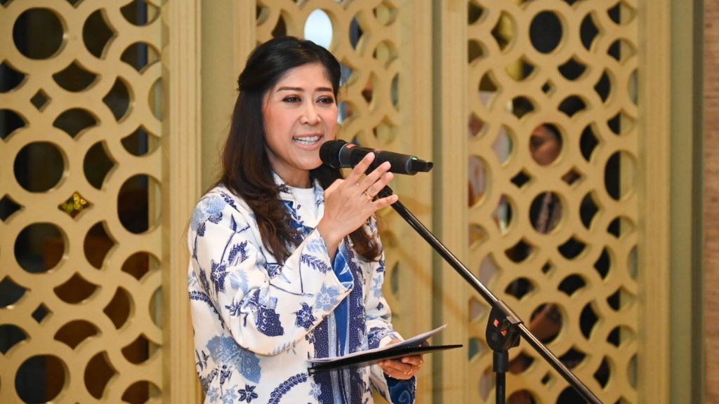 Menteri Meutya Hafid bahas keterkaitan AI Indonesia vdi APEC.