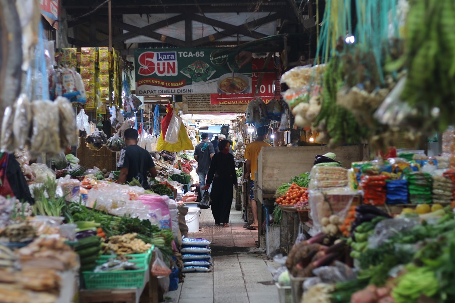 TUNGGU SOLUSI: Tekanan dari kelompok makanan dan minuman terhadap inflasi di Balikpapan masih tinggi.