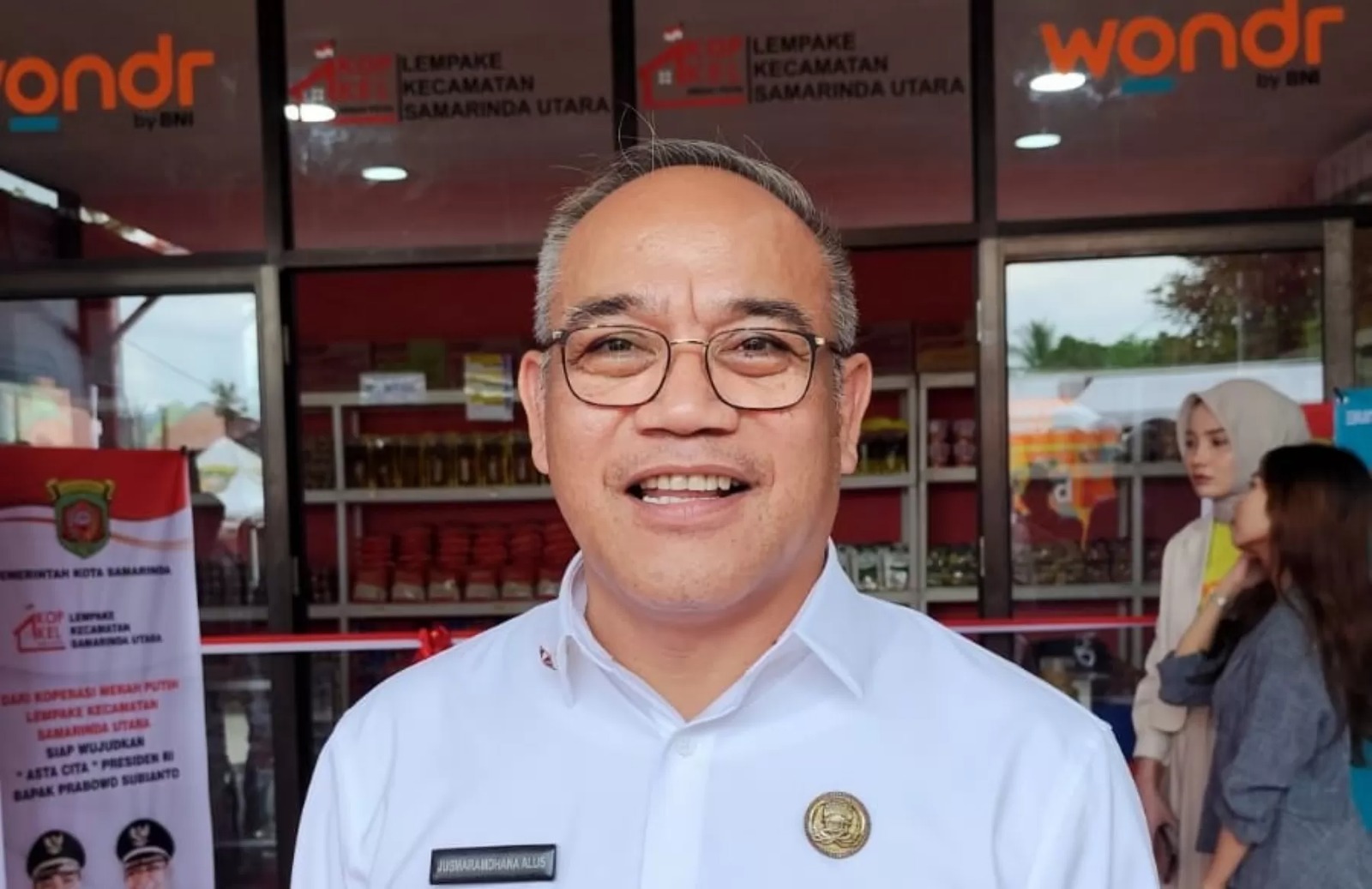 Kepala Diskumindag Samarinda Jusmardhana Alus.