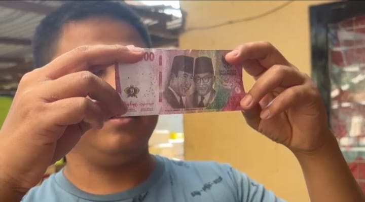 SUDAH MENYEBAR: Aksi peredaran uang palsu kembali bikin resah pedagang di Samarinda.&nbsp;